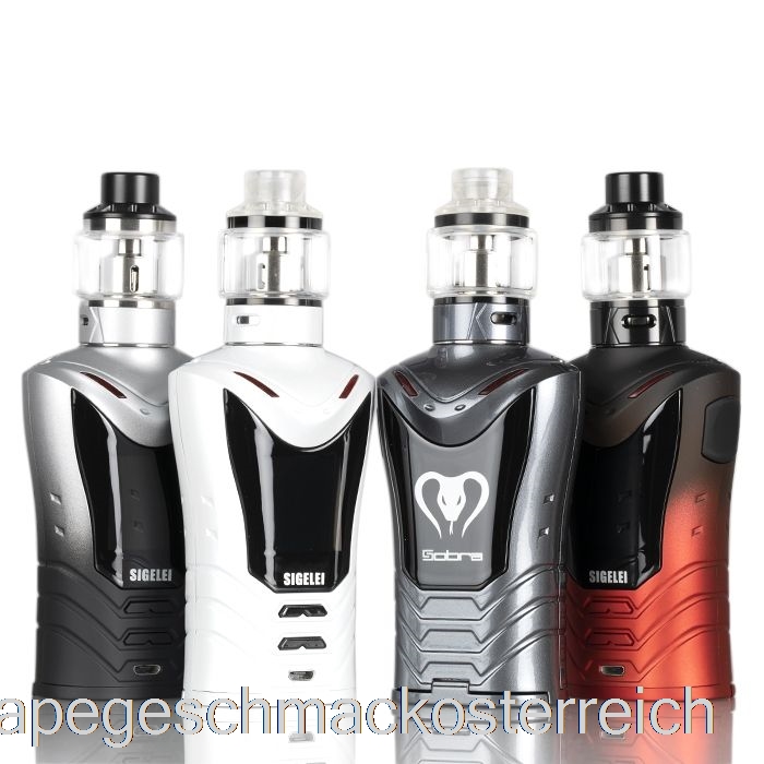 Sigelei Sobra 198W TC Starter Kit Serpentine Blue Vape Geschmack